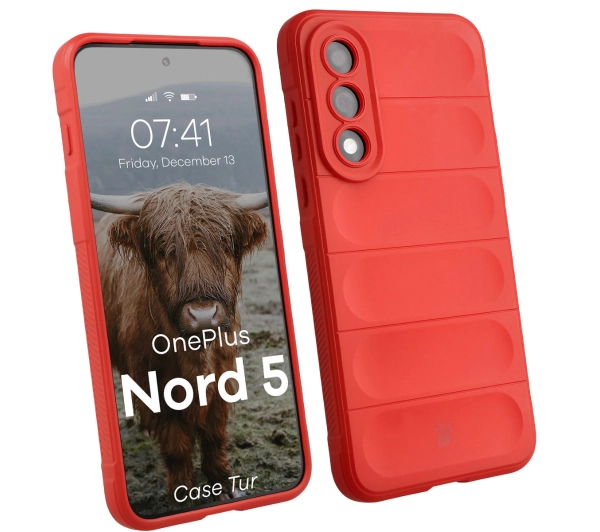 Bizon Tur do OnePlus Nord 5 Czerwony