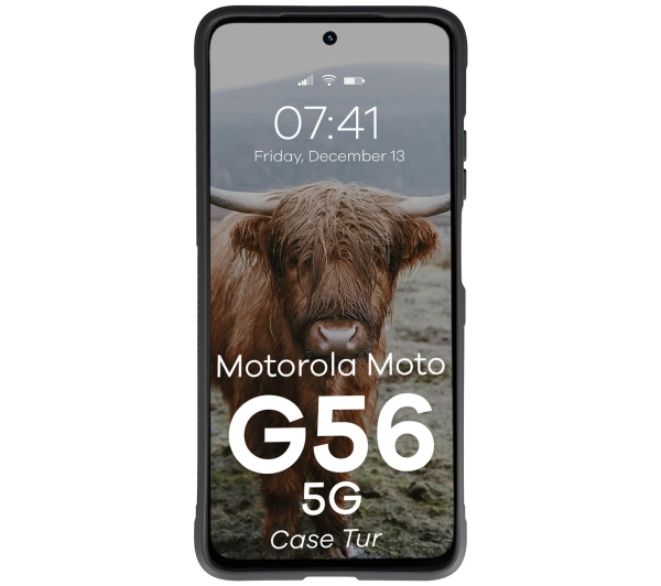 Bizon Tur do Motorola Moto G56 5G Czarny