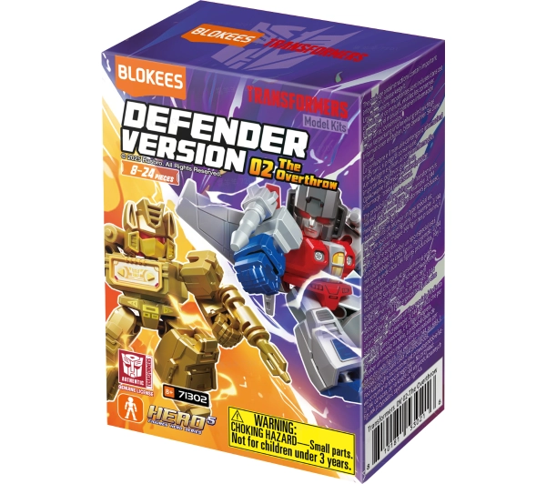 Blokees Transformers Defender Version 02 - The Overthrow