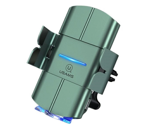 Uchwyt na telefon USAMS US-CD133 10W Zielony