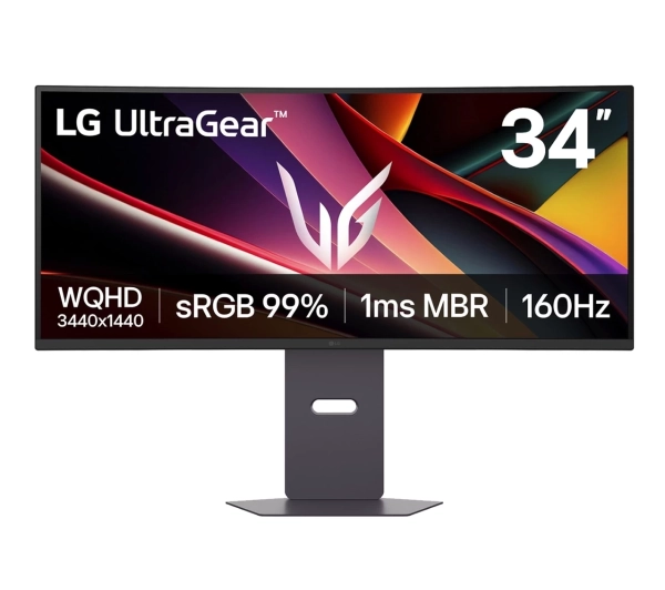 LG UltraGear 34G600A-B 34" UWQHD VA 160Hz 1ms MBR Zakrzywiony Gamingowy