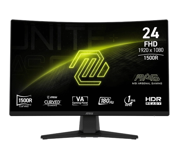 MSI MAG 242C  23,6" Full HD VA 180Hz 1ms MPRT Zakrzywiony Gamingowy