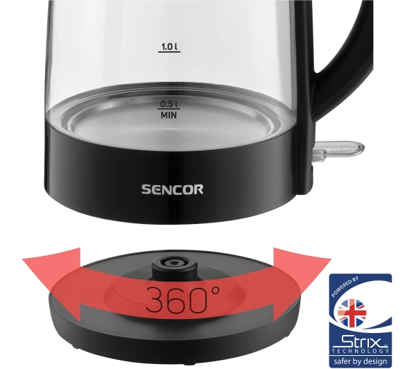 Sencor SWK 2711BK 1,7l 2200W
