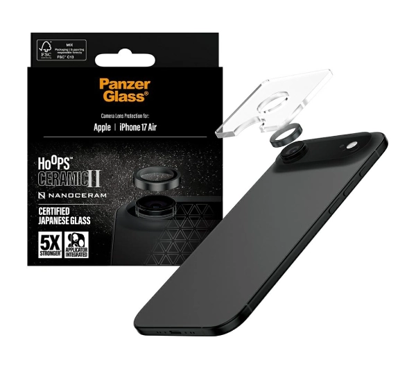 PanzerGlass Hoops Ceramic II do iPhone Air