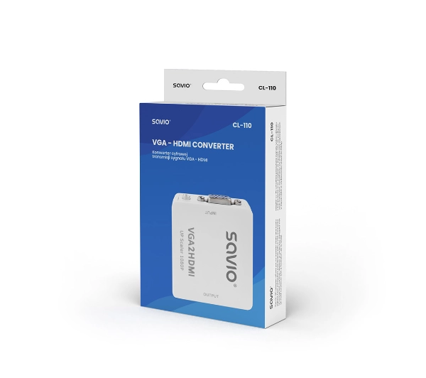 Savio CL-110  VGA - HDMI Full HD