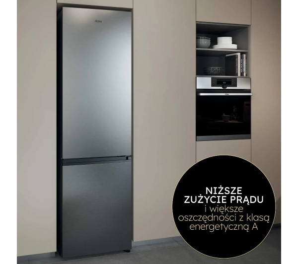 Haier HDPR1620ANPK No Frost 205cm Komora świeżości Zdalne Sterowanie Inox - Kup na Raty - RRSO 0%