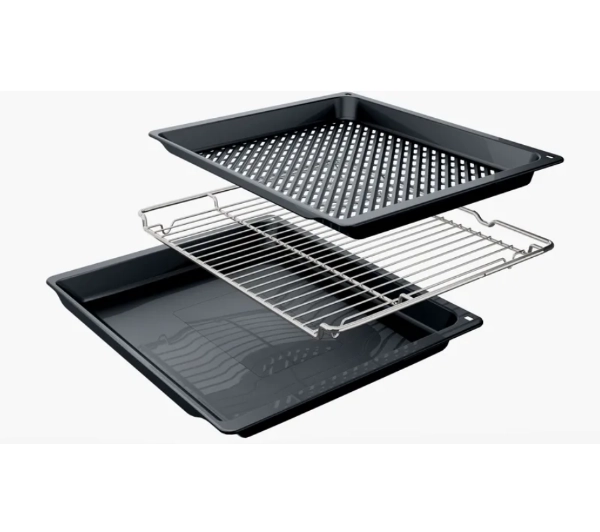Bosch Serie 6 HBG537FB4 Termoobieg Czarny - Kup na Raty - RRSO 0%