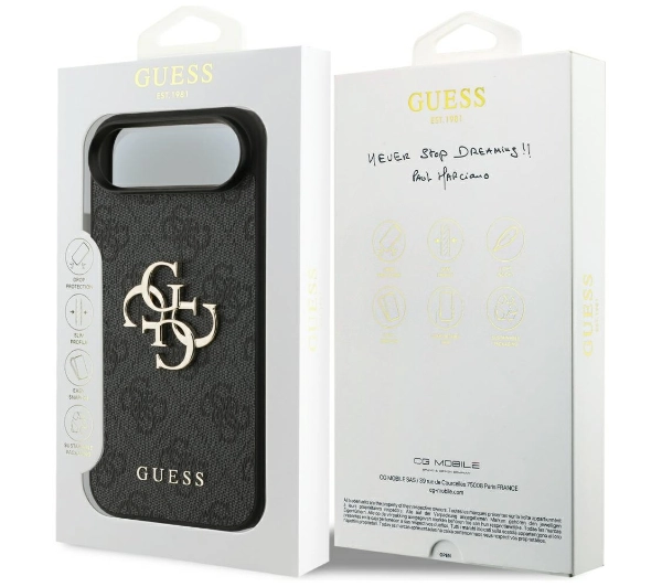 Guess 4G Big Logo do iPhone Air Czarny