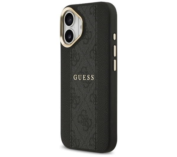 Guess 4G Stripe MagSafe do iPhone 17 czarny