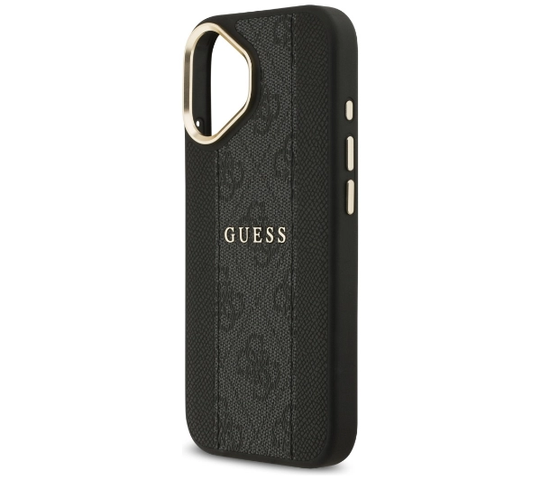 Guess 4G Stripe MagSafe do iPhone 17 czarny