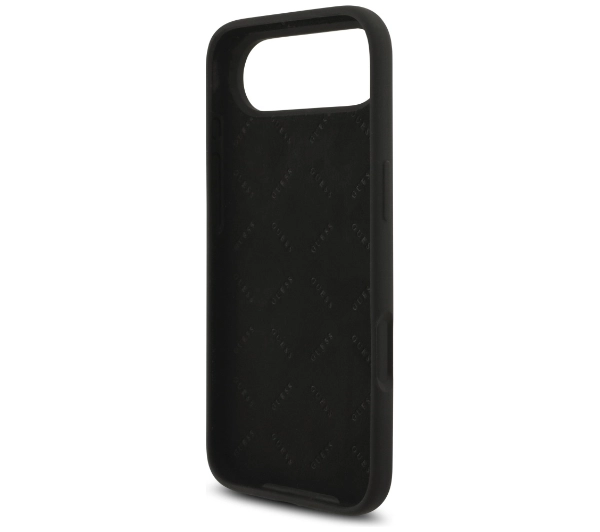 Guess Silicone Big 4G Script do iPhone Air czarny