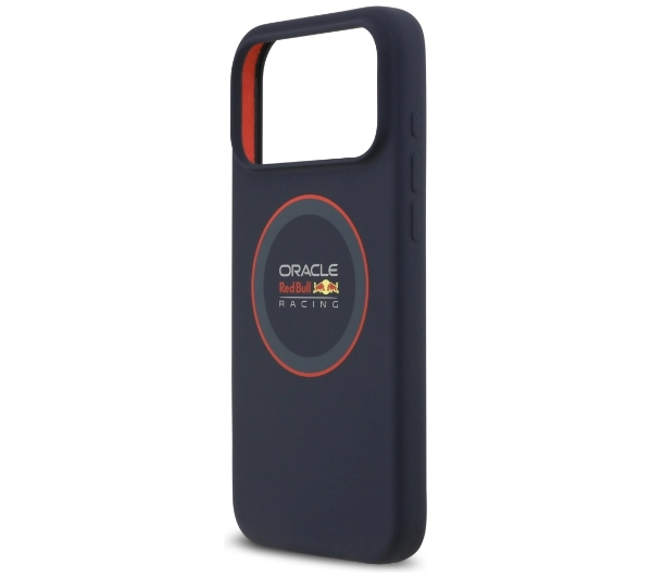 Red Bull Racing Silicone Red Ring MagSafe do iPhone 17 Pro Max Granatowy