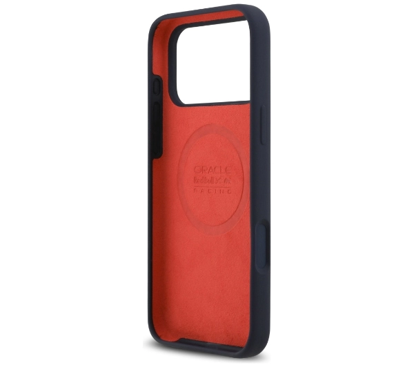 Red Bull Racing Silicone Red Ring MagSafe do iPhone 17 Pro Max Granatowy