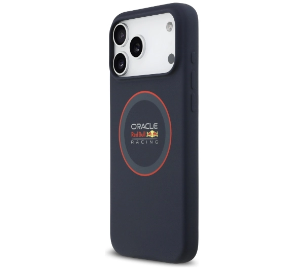 Red Bull Racing Silicone Red Ring MagSafe do iPhone 17 Pro Max Granatowy