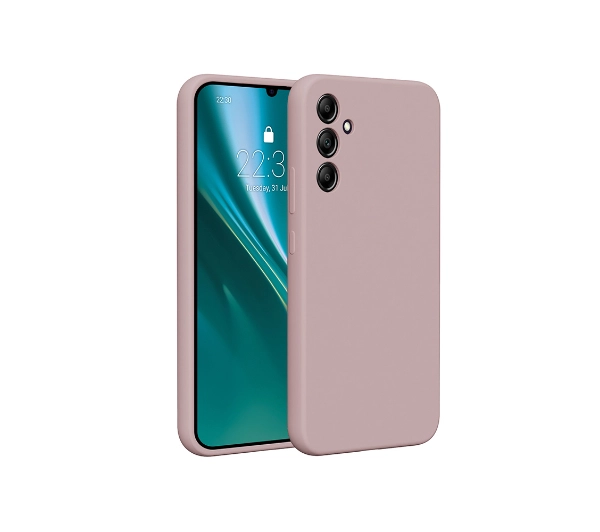 Etteri Silicone Case do Galaxy A34 5G Różowy