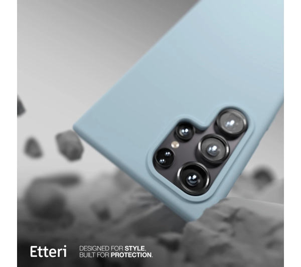 Etteri Silicone Case Galaxy S22 Ultra Niebieski