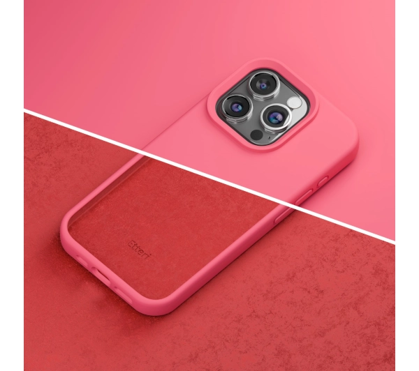 Etteri Silicone Case do iPhone 15 Pro Malinowy
