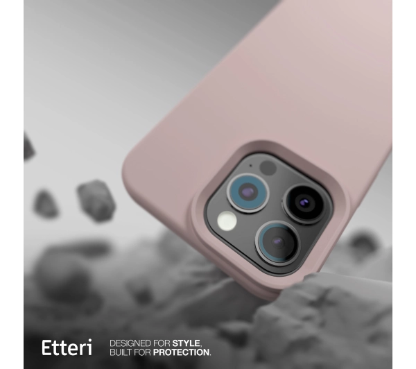 Etteri Silicone Case do iPhone 15 Pro Max Różowy
