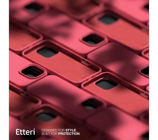 Etteri Silicone Case do iPhone 16 Pro Max Malinowy