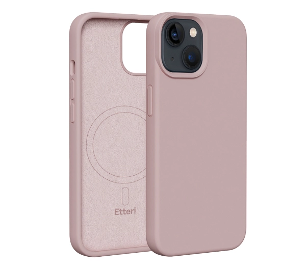 Etteri Silicone Case do iPhone 14 Różowy