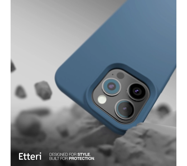 Etteri Silicone Case do iPhone 16 Pro Max Niebieski