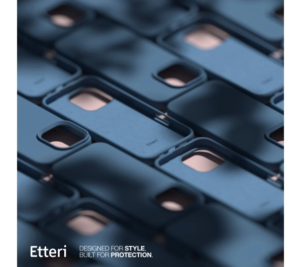 Etteri Silicone Case do iPhone 16 Pro Max Niebieski