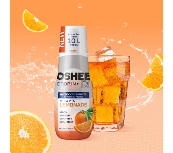 OSHEE Drop In Lemoniada witaminowa Pomarańcza
