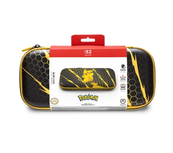 PowerA NSCS0553-01 Slim Case Pokemon Pikachu Storm do Nintendo Switch 2