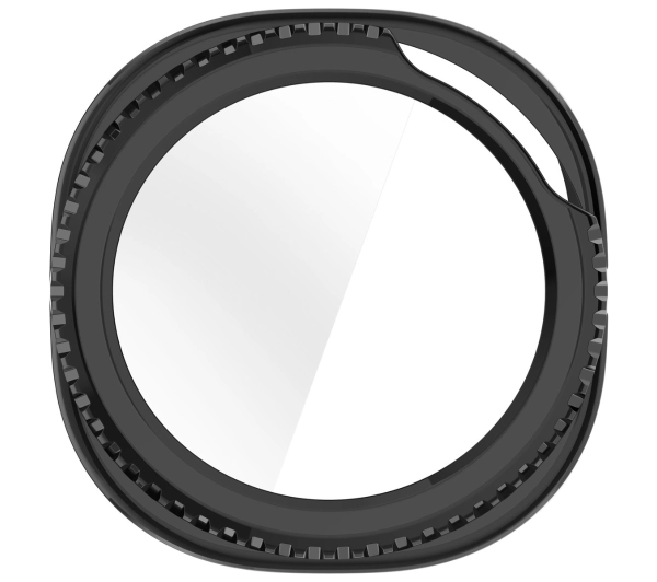 Bizon ze szkłem do Samsung Galaxy Watch 8 Classic 46 mm czarny