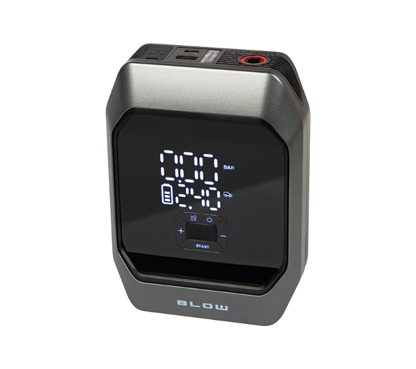 BLOW Jump Starter AP02 Kompresor Pompka Latarka 9000mAh 18W Czarny
