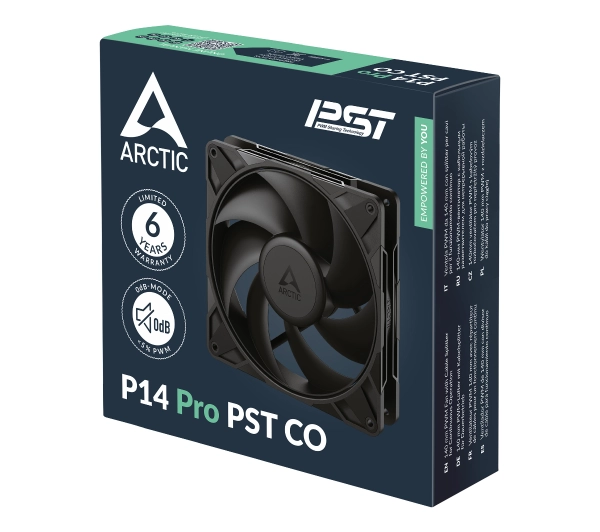 Arctic P14 Pro PST CO PWM 140mm Czarny