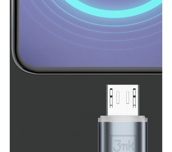 3mk Hyper Cable N-SERIES USB-A do microUSB 1m 5 V/2.4A 12W Biały