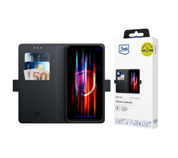 3mk Wallet Case do Samsung Galaxy A17 5G/ 4G Czarny
