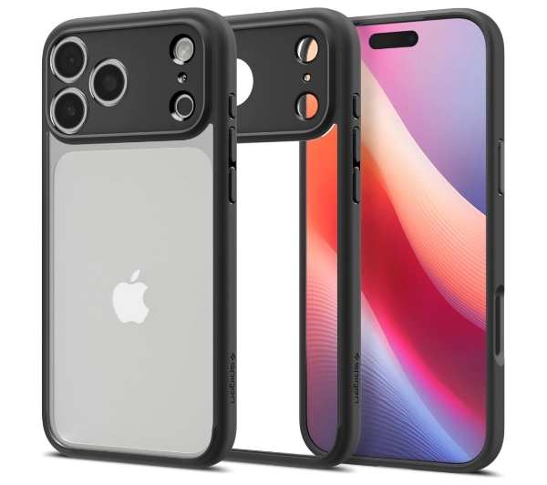 Spigen Ultra Hybrid do iPhone 17 Pro Czarny