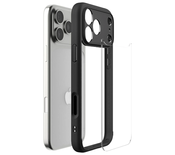 Spigen Ultra Hybrid do iPhone 17 Pro Czarny