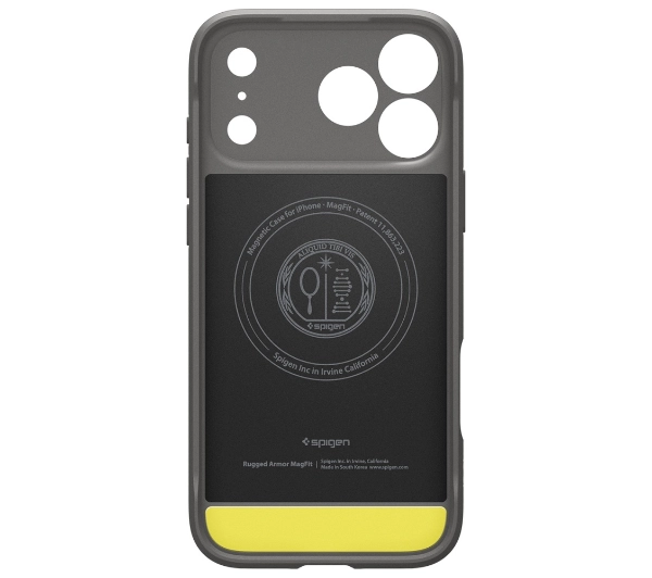 Spigen Rugged Armor Mag MagSafe do iPhone 17 Pro Max Szary