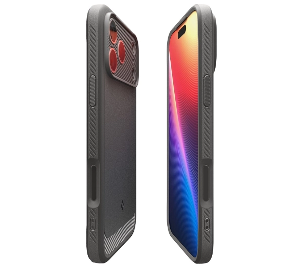 Spigen Rugged Armor Mag MagSafe do iPhone 17 Pro Max Szary