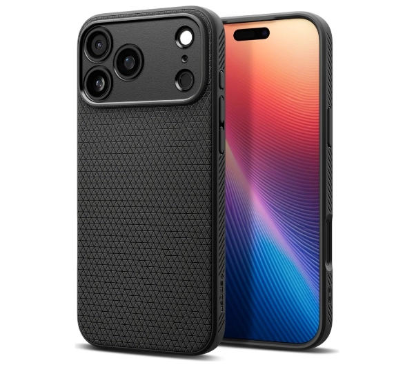 Spigen Liquid Air do iPhone 17 Pro Max Czarny