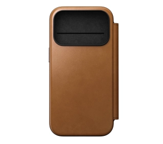 Nomad Modern Leather Folio do iPhone 17 Pro Jasnobrązowe