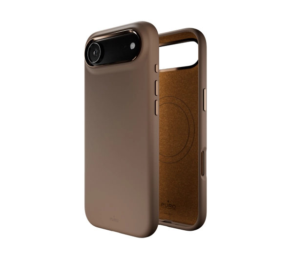 Puro Icon Mag do iPhone Air Brązowy