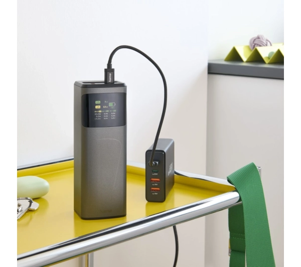 Hama 201742 Power Pack High Power 24000mAh 150W Szary