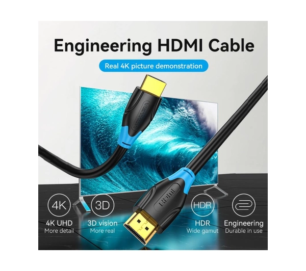 Vention AACBJ 4K HDMI 5m Czarny