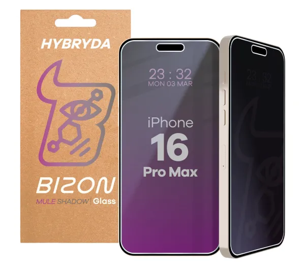Bizon Prywatyzujące Mule Shadow do iPhone 16 Pro Max
