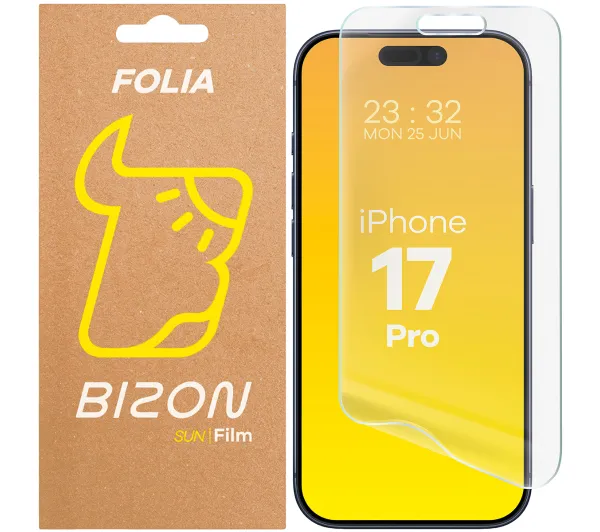 Bizon matowa Film Sun do iPhone 17 Pro