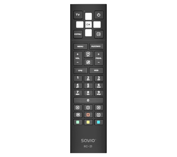 Savio RC-21 do dekoderów  NC+/ CANAL+ Sagemcom