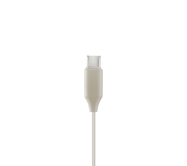 Hama Calm Dokanałowe USB-C Mikrofon Piaskowy