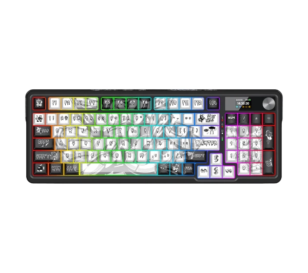Redragon K719GF-RGB-PRO Lion L Czarno-Biały