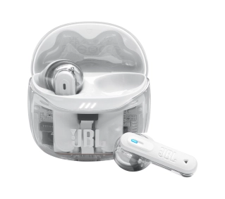 JBL Tune Flex 2 Ghost Edition Douszne Bluetooth 5.3 Biały - Kup na Raty - RRSO 0%