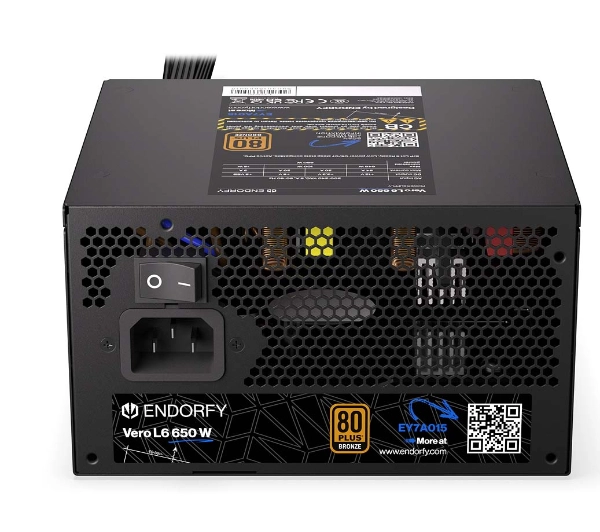 Endorfy Vero L6 650W 80+ Bronze Czarny