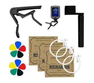 Musicmate Zestaw akcesoriów do ukulele MM-A80 UkulelePack